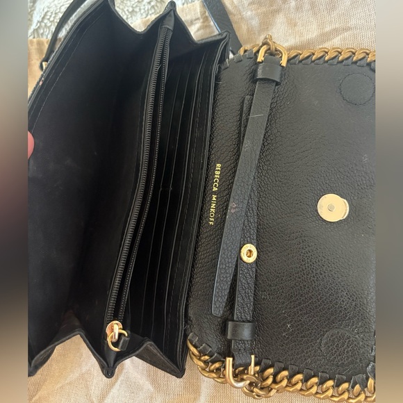Rebecca Minkoff Black Chain Strap Women's Bag - Picture 5 of 8